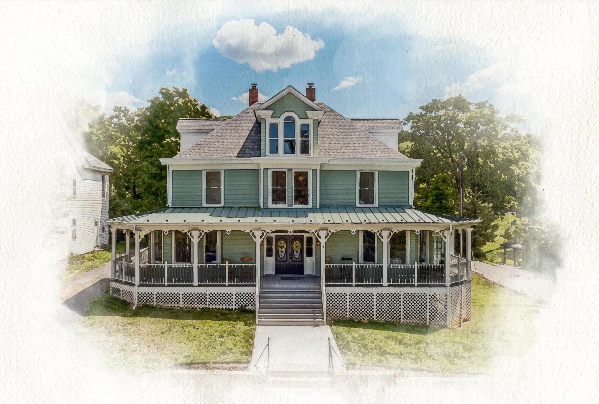 بيركلي سبرينغز The Grand Castalian Inn Bed And Breakfast المظهر الخارجي الصورة